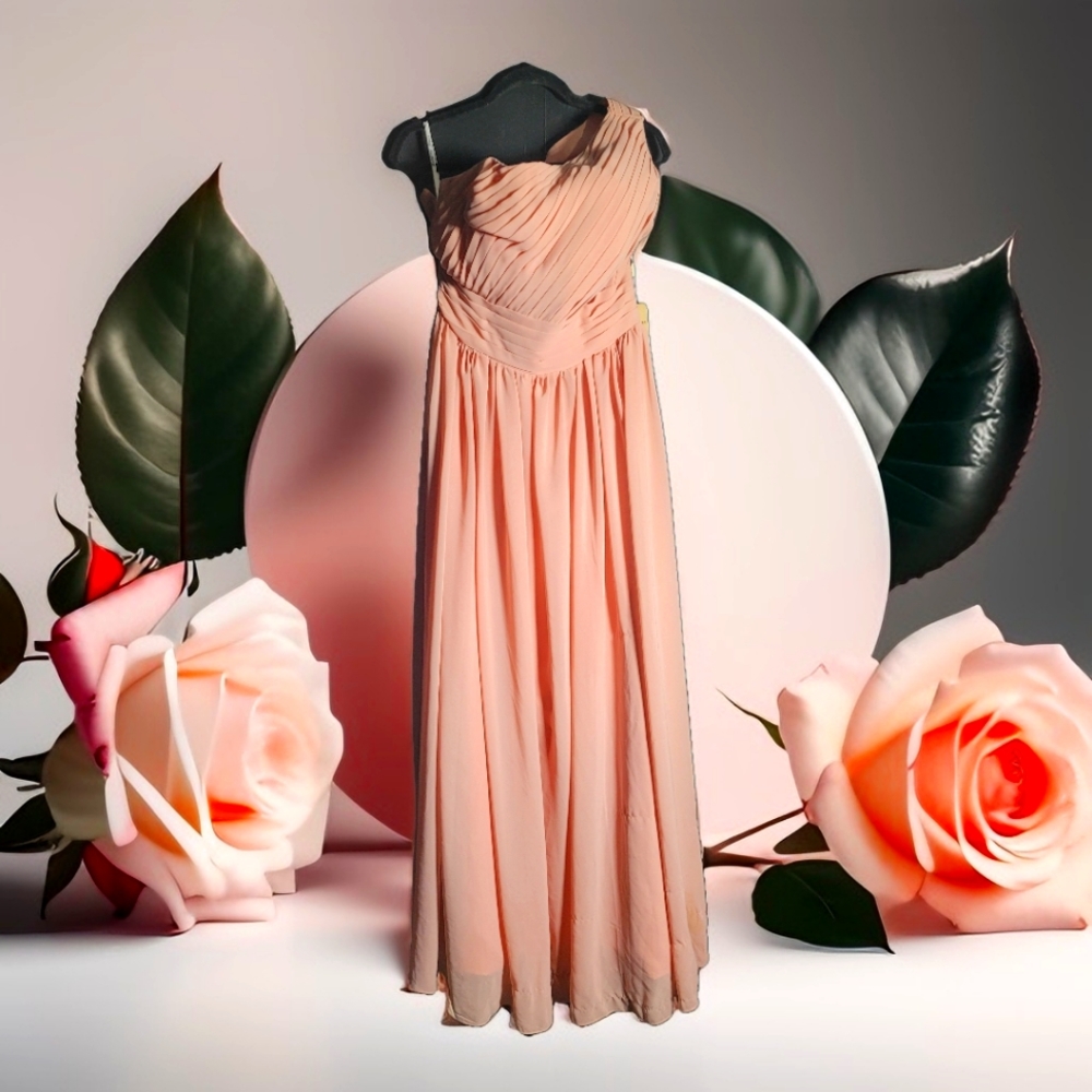 Ligth Pink Bridesmaids Dress